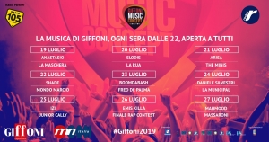 Giffoni Music Concept, from July 19 to 27 the best of the new Italian music at #Giffoni2019