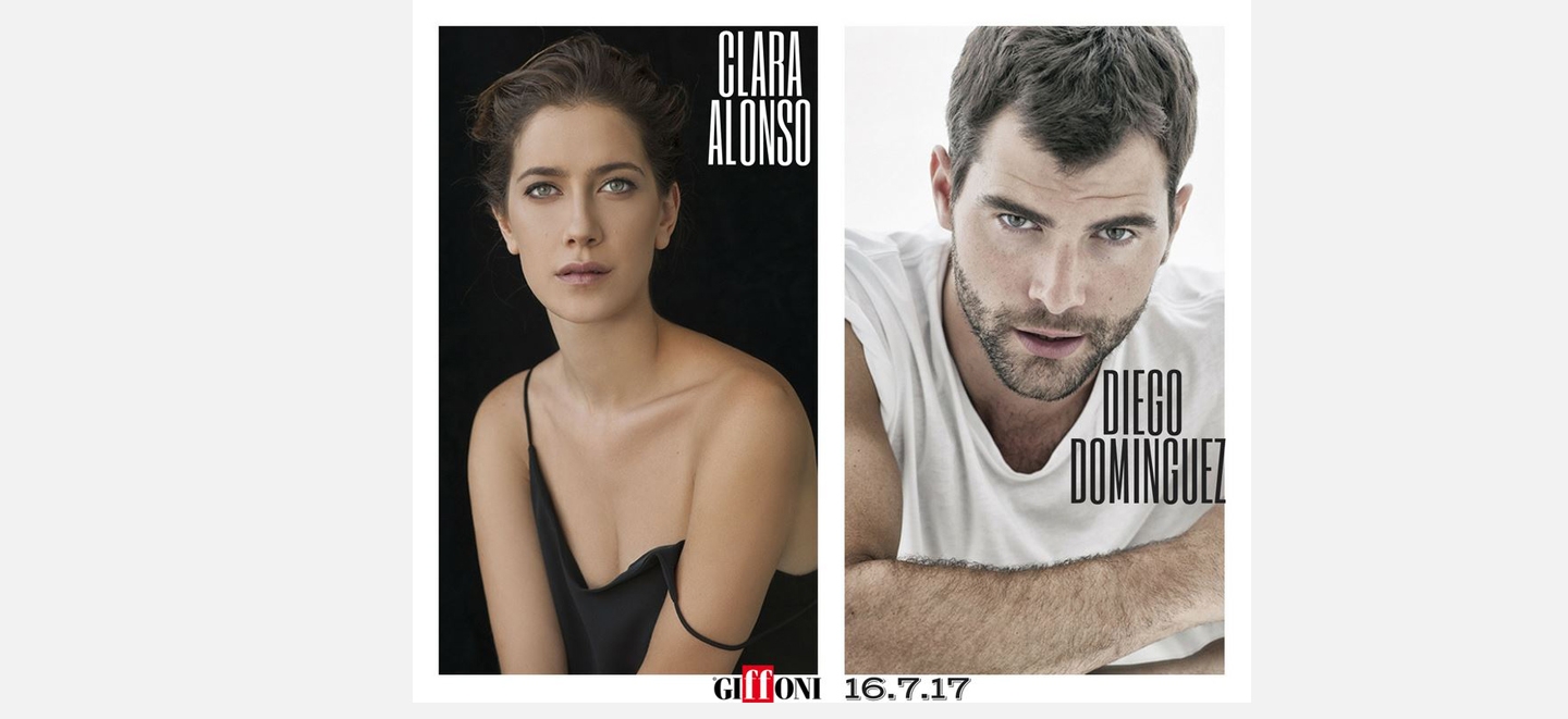 I teen idol di &quot;Violetta&quot;, Clara Alonso e Diego Dominguez, al Giffoni 2017