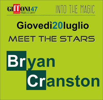 Meet The Stars Bryan Cranston, prevendite oggi dalle 17.30