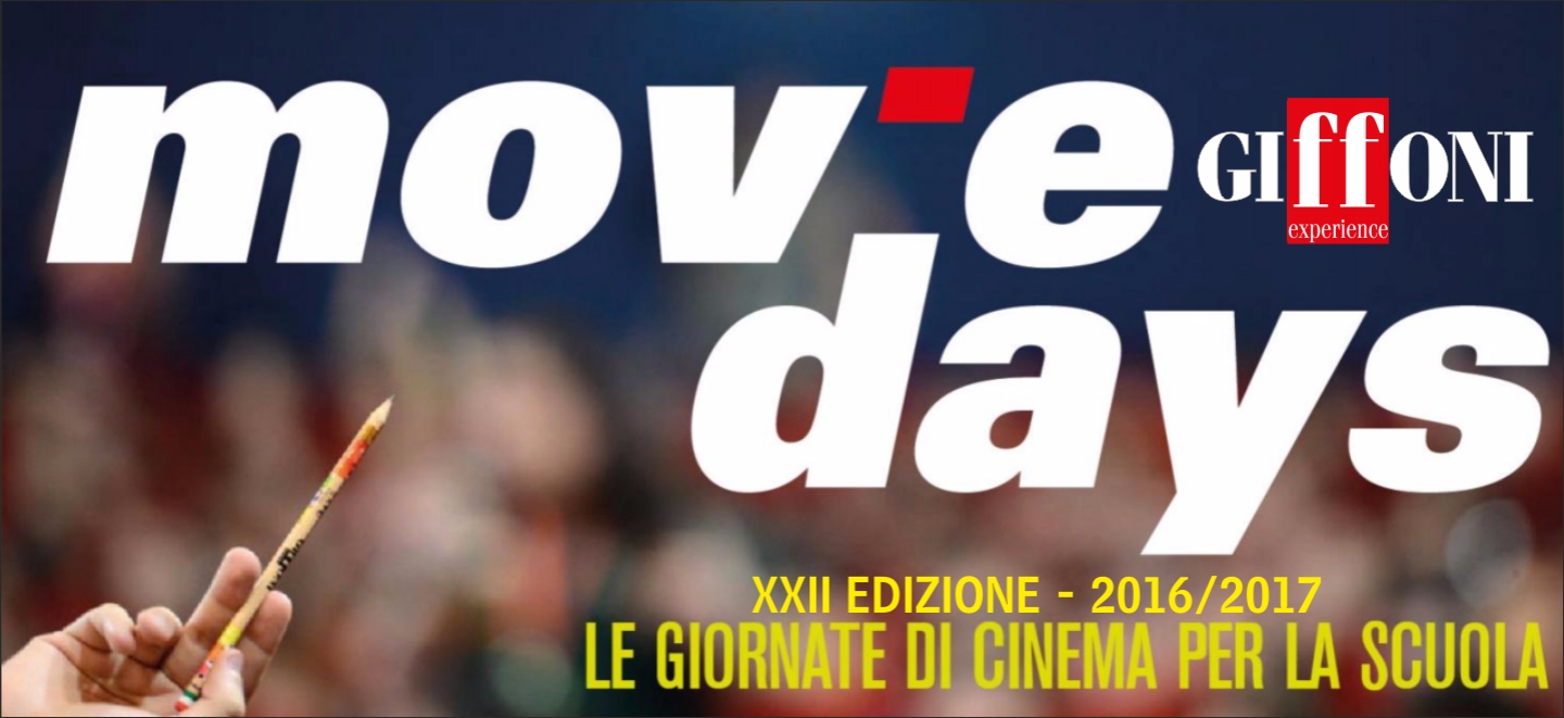 Movie Days 2017, pronto il programma delle Giornate di Cinema per la Scuola di Giffoni Experience