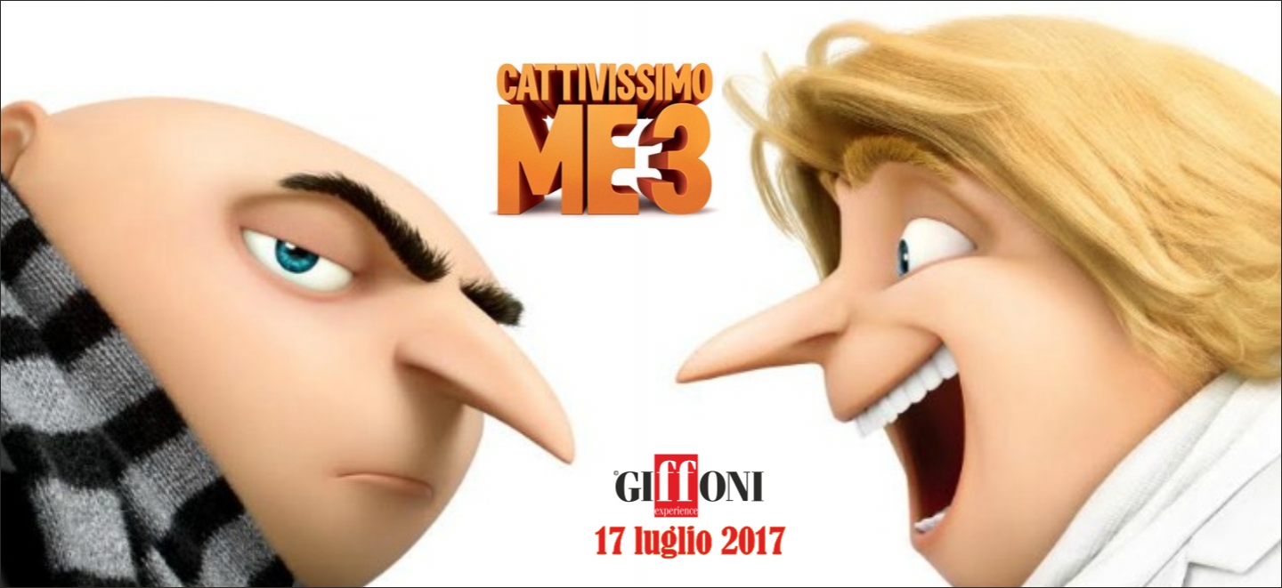 Gru e gli Irresistibili Minions tornano a Giffoni, il 17 luglio l’anteprima nazionale di “Cattivissimo Me 3”