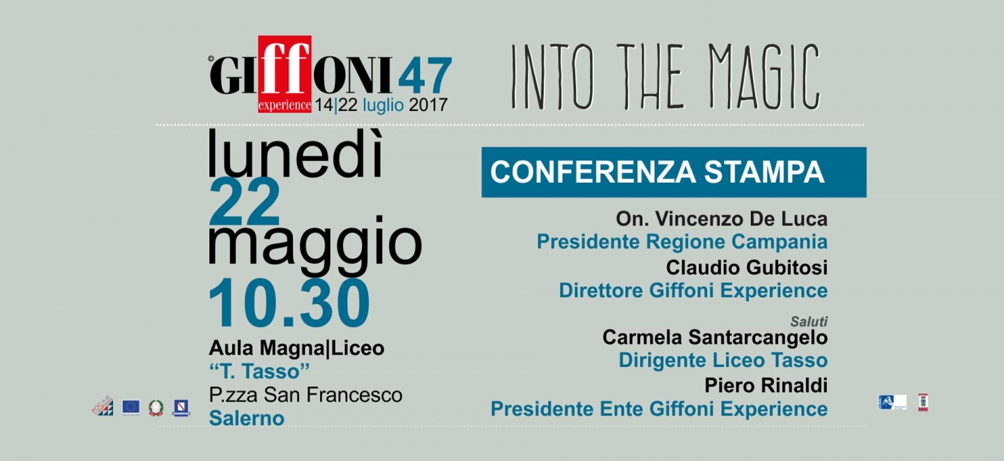 Giffoni Film Festival 47a edizione, lunedì 22 maggio il direttore Claudio Gubitosi presenta le prime novità del 2017