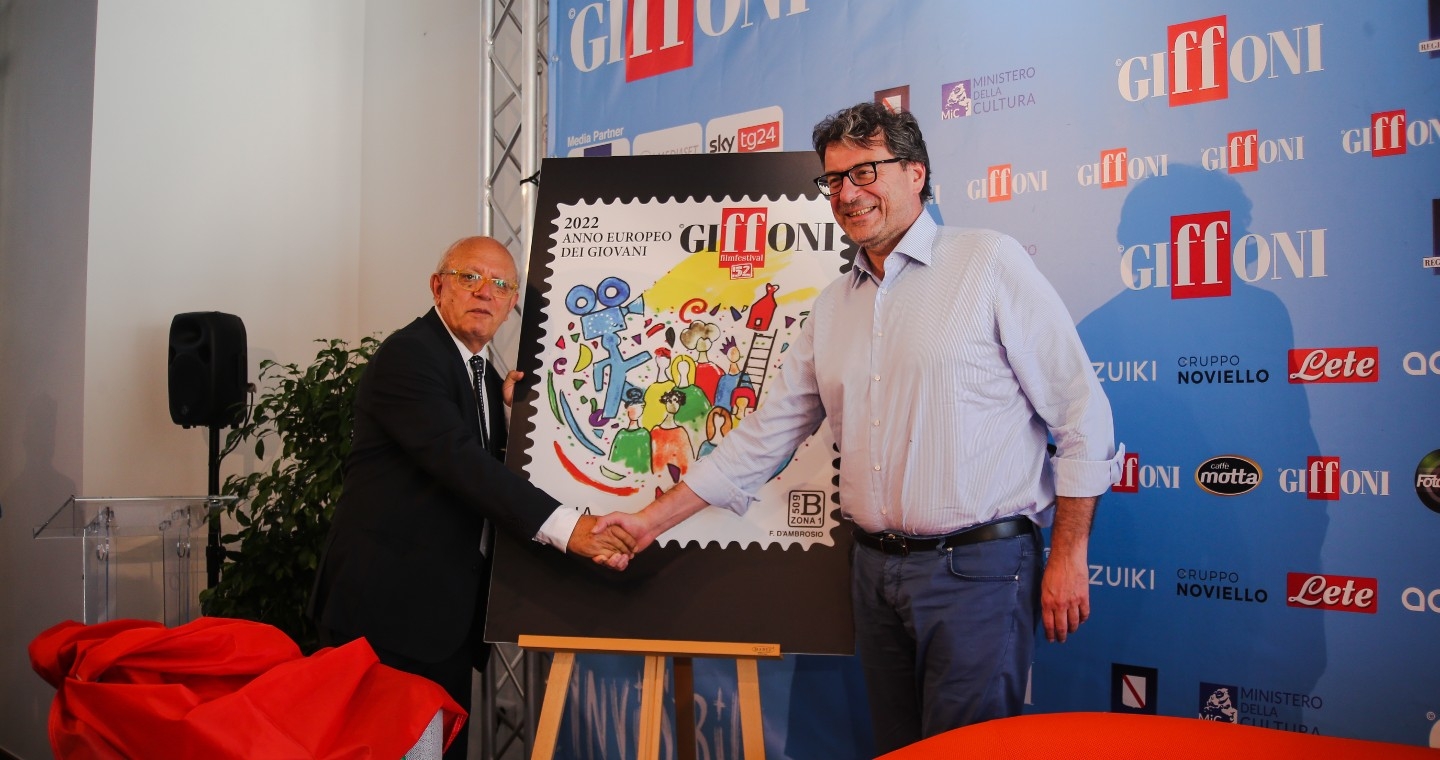 A historical page for Giffoni: here is the stamp dedicated to the Festival