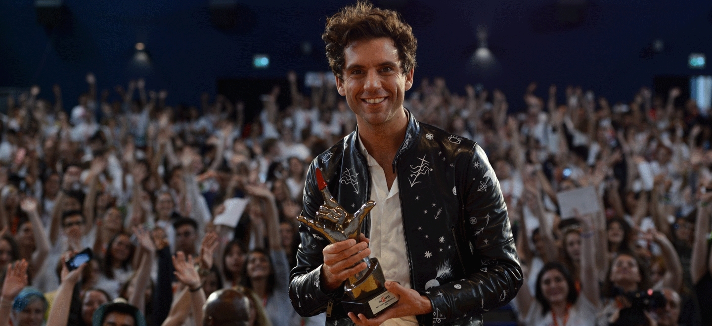 Mika to the Giffoni Film Festival jurors: “Thanks for your joy and passion”