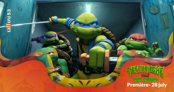 Teenage Mutant Ninja Turtles: Mutant Mayhem the preview at #Giffoni53 on July 28
