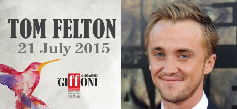 TOM FELTON TO APPEAR AT THE GIFFONI FILM FESTIVAL ON JULY 21