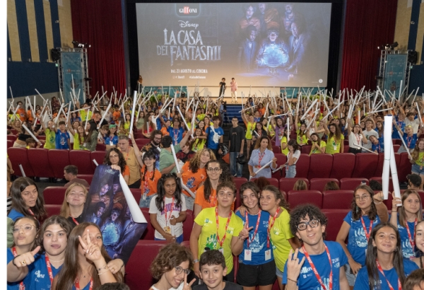 At the Giffoni Film Festival the national premiere of Disney&#039;s new film “Haunted Mansion”