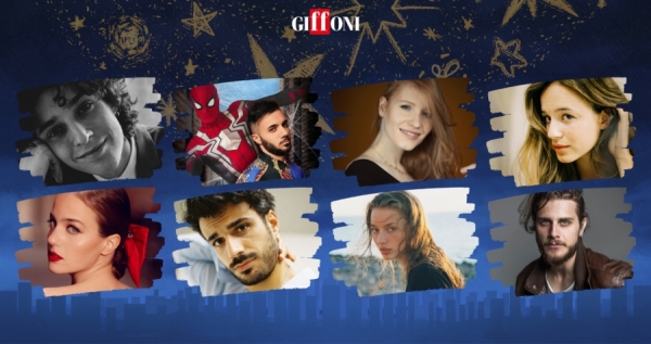 Young talents at #Giffoni2022: Filippo Scotti, Beatrice Grannò, Alex Polidori and Marko Noctis, Gianmarco Saurino, Claudia Marchiori, Giulia Maenza, Marina Occhionero and Andrea Arcangeli