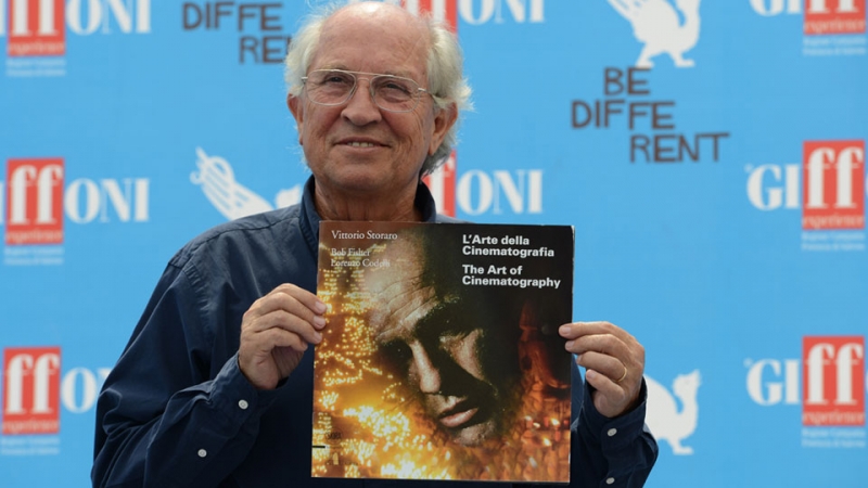 Truffaut Award for career to Maestro Vittorio Storaro