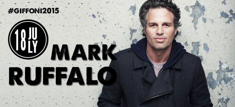 GIFFONI: MARK RUFFALO TO ATTEND THE FESTIVAL TODAY