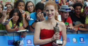 An Oscar to Giffoni: Jessica Chastain crowned best actress, after attending the festival amid the giffoners’ enthusiasm in 2013