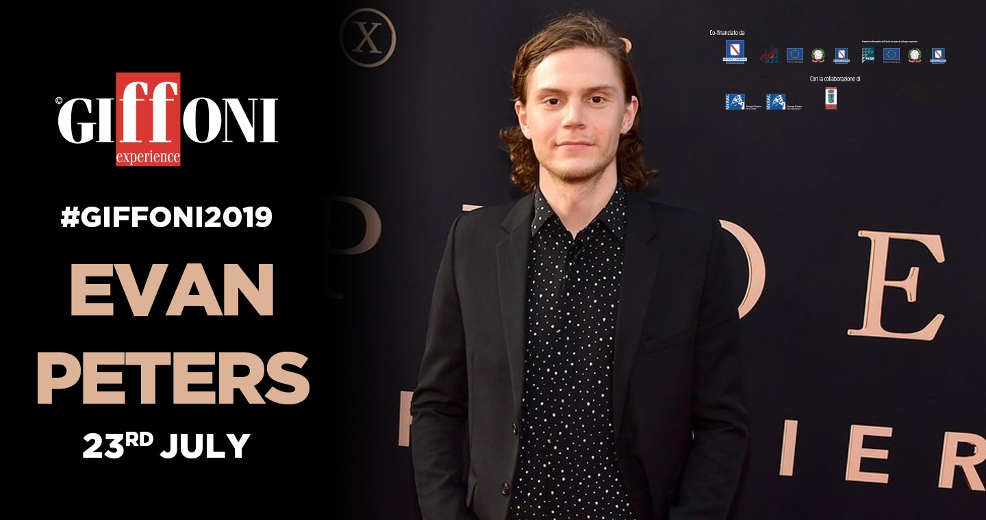 Evan Peters will meet hundreds of giffoners at 49 Giffoni Film Festival on the 23th of July