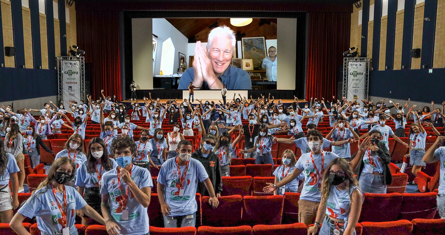 Richard Gere: “I want to come back to Giffoni, I have wonderful memories of the Festival”