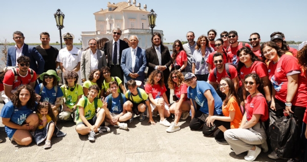 #Giffoni53 presented in a symbolic place of the Campania Region: the Casina Vanvitelliana in Bacoli, in the province of Naples