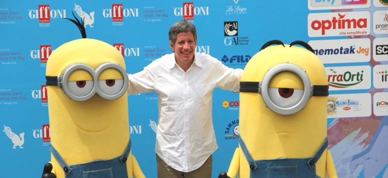 Riccardo Rossi Show at Giffoni with Minions