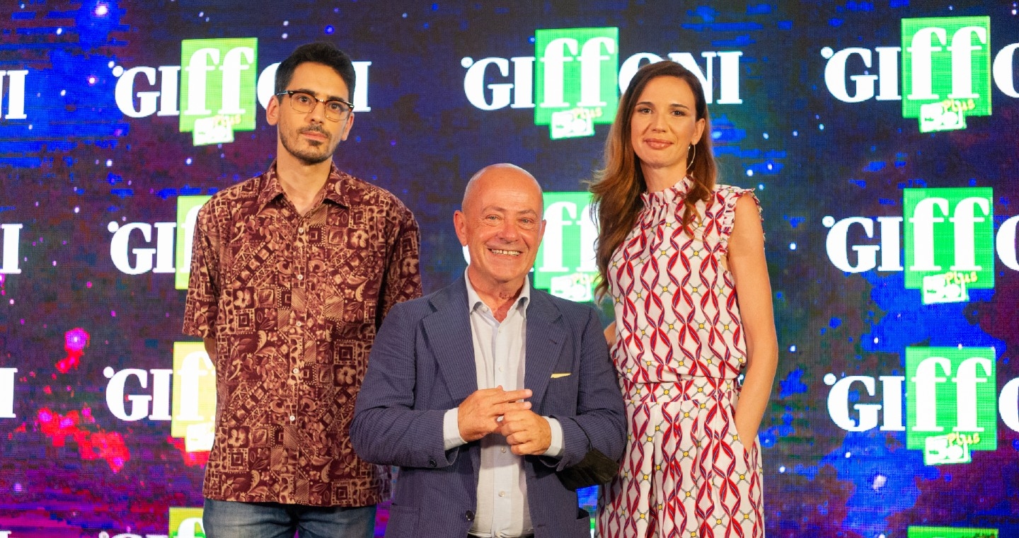 Lundini, Fanelli and Benincasa explain to Giffoners the success of the TV show Una pezza di Lundini