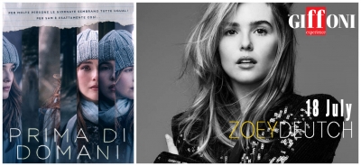 &quot;Before I Fall&quot;, the premiere on 18 July at Giffoni Film Festival with the star Zoey Deutch