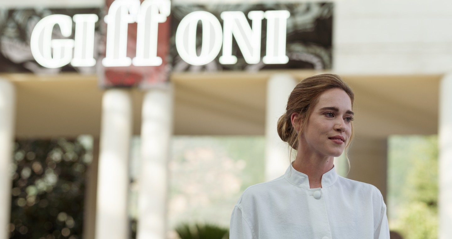 Giffoni, Matilda Lutz&#039;s shout of happiness: &quot;The most beautiful festival in the world&quot;
