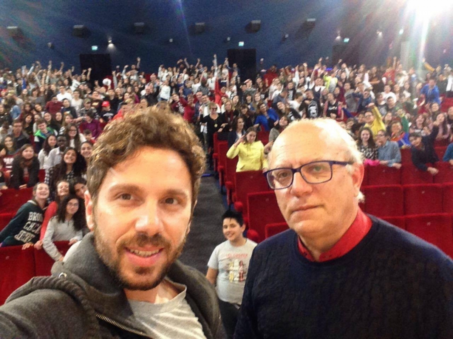 ”IDEAS, AMBITIONS AND CURIOSITY WITH WHICH YOU ENRICH YOUR DREAMS COUNT”: DIRECTOR GUBITOSI TALKS TO STUDENTS AT THE MOVIE DAYS