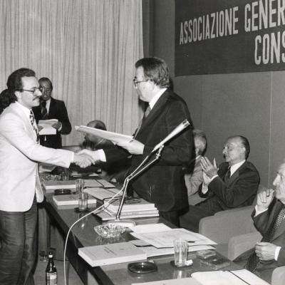 Claudio Gubitosi con il Presidente Giulio Andreotti