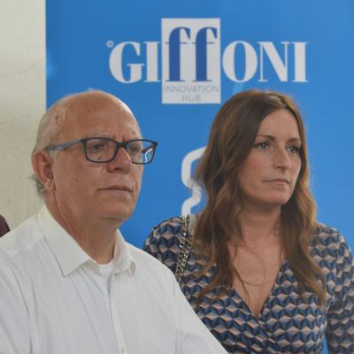 Claudio Gubitosi e il Sottosegretario alla Cultura Lucia Borgonzoni