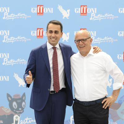 Claudio Gubitosi e il Ministro Luigi di Maio