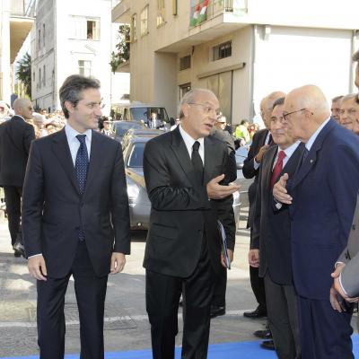 Claudio Gubitosi e il Presidente della Repubblica Giorgio Napolitano