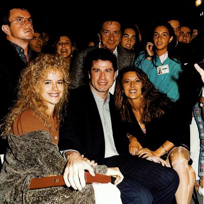71. John Travolta E Kelly Preston Con Alfonsina Novellino