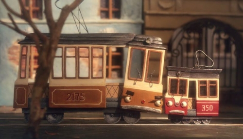 two trams - 1
