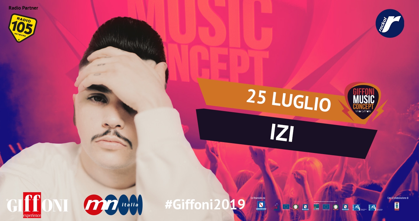 Izi, il nuovo fenomeno del rap al #Giffoni2019 il 25 luglio