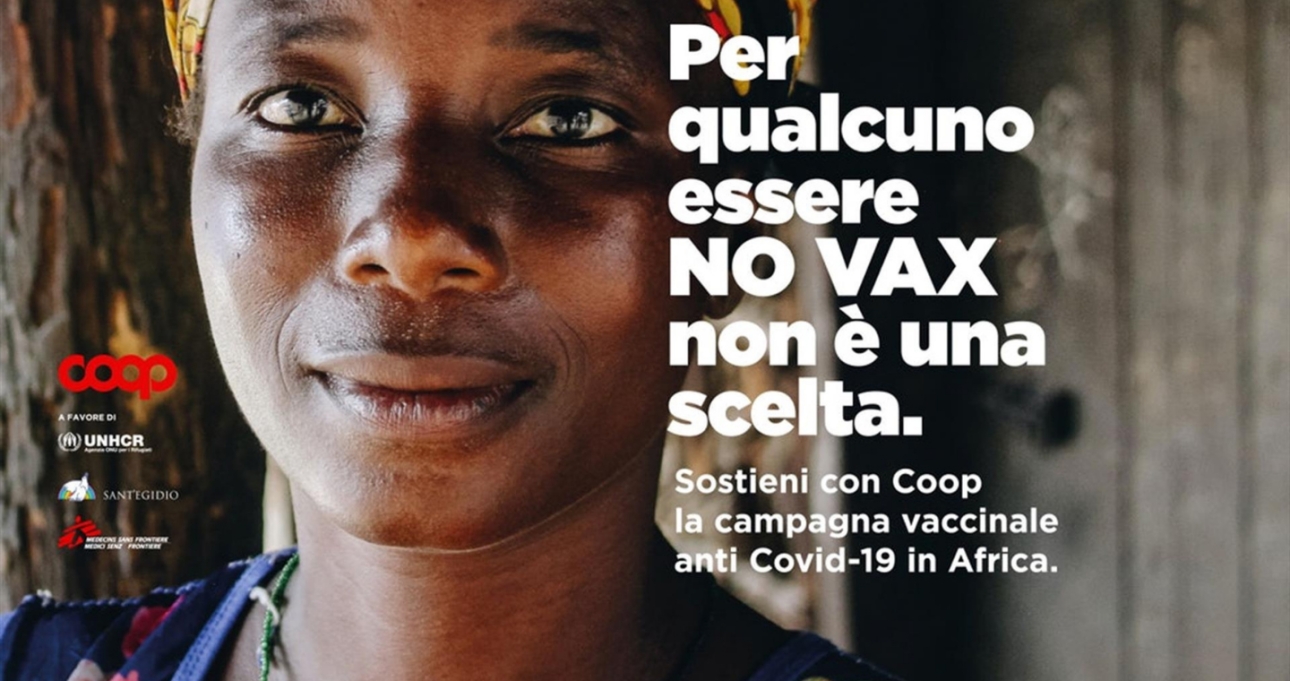 Donazione di Aura a #CoopforAfrica, la campagna per sostenere la vaccinazione nei Paesi poveri