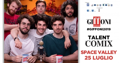 Il 25 luglio SPACE VALLEY al #Giffoni2019 con COMIX