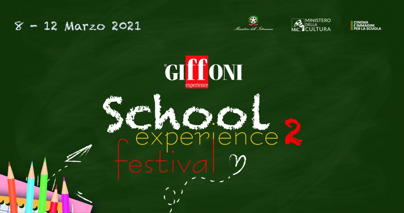 School Experience II, al via l’8 marzo l’edizione digital del festival: Ecco i 55 film in concorso