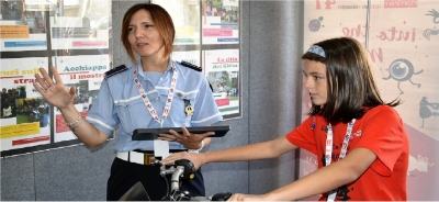 Sicurezza stradale al Giffoni Film Festival con la Polizia locale di Milano