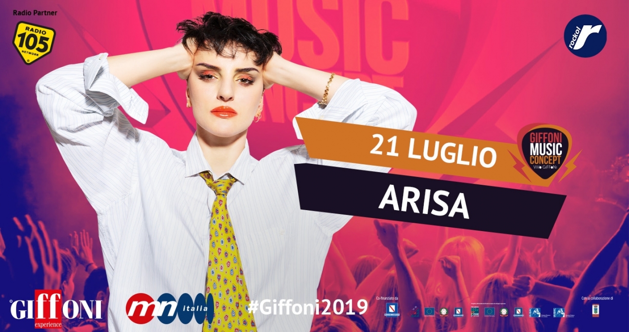 Vivo Giffoni - Giffoni Music Concept 2019: stasera c&#039;è Arisa