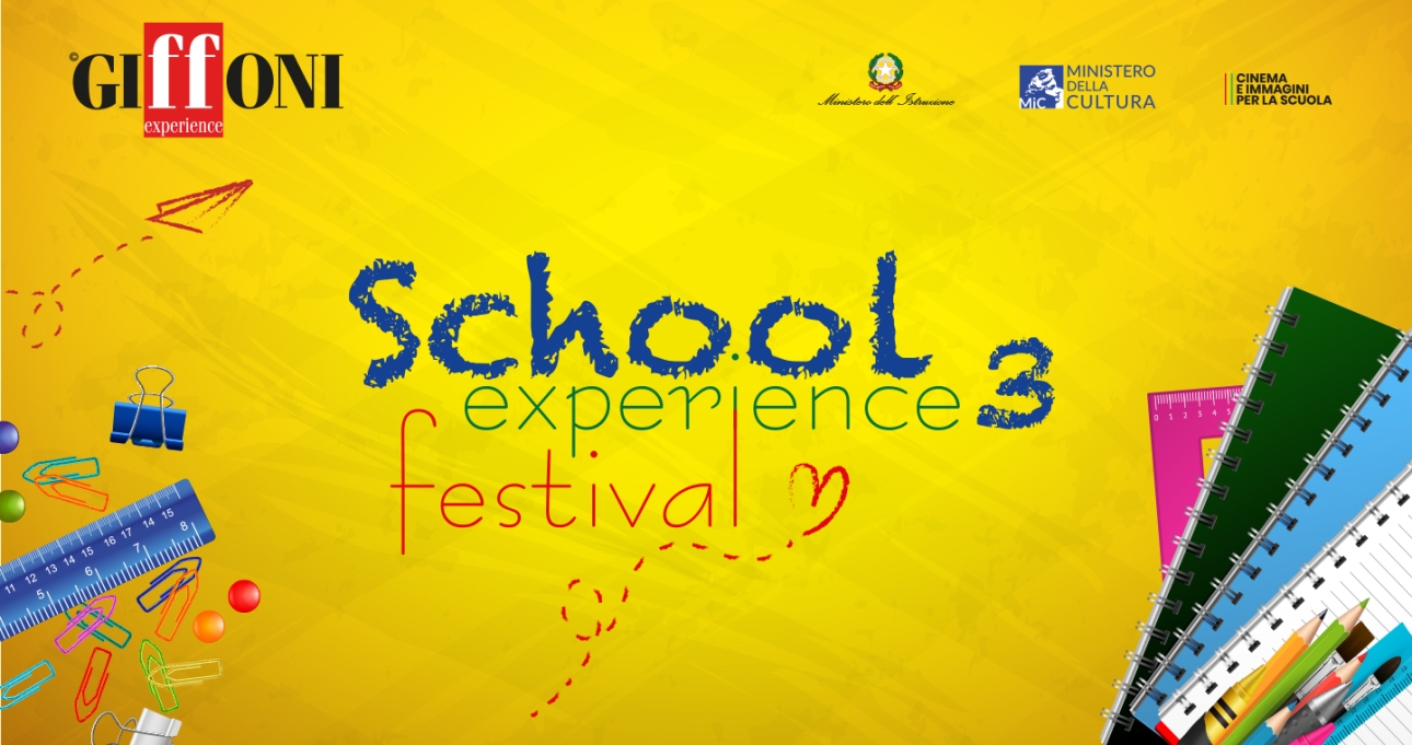 School Experience 3: c’è tempo fino al 10 novembre per iscrivere il proprio film al festival itinerante organizzato da Giffoni
