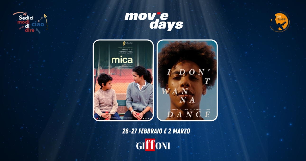 Movie Days: con Sedici Modi di Dire Ciao il 26 e il 27 febbraio tornano le giornate di cinema per ragazzi