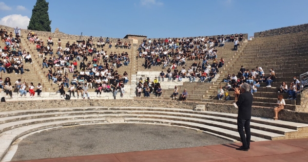“Sogno di Volare” il progetto teatrale del Parco Archeologico di Pompei per i giovani del territorio diventa realtà, tra i partner anche Giffoni