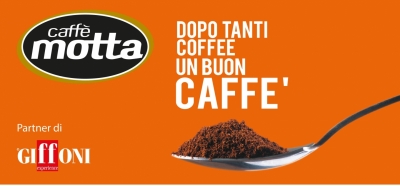 Caffè Motta partner ufficiale del Giffoni Film Festival per i prossimi 10 anni