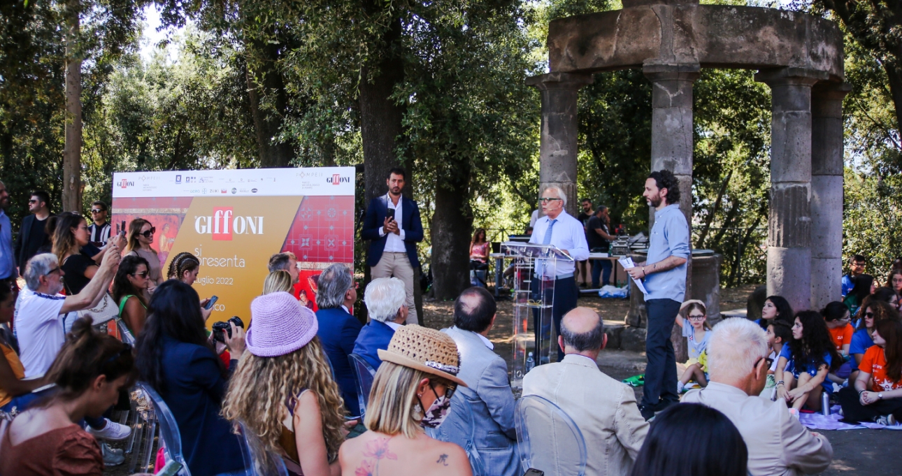 Presentato #Giffoni2022 in un luogo unico al mondo: il Parco Archeologico di Pompei