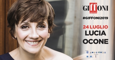 LUCIA OCONE ospite a #Giffoni2019 il 24 luglio