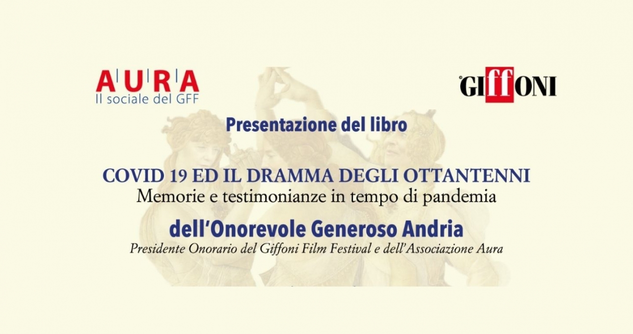 “Covid19 e il dramma degli 80enni”: appuntamento il 30 ottobre a Castelfranci per la presentazione del libro di Genè Andria