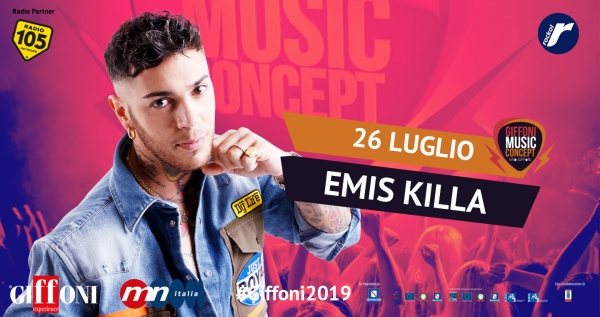 Emis Killa per il penultimo concerto di Vivo Giffoni - Giffoni Music Concept